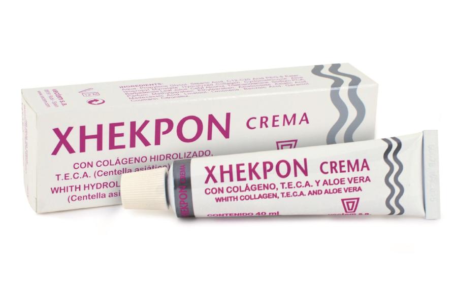 Comprar Xhekpon crema hidratante y regenerante con colágeno hidrolizado y  aloe vera tubo 40 ml · VECTEM · Supermercado Supermercado Hipercor